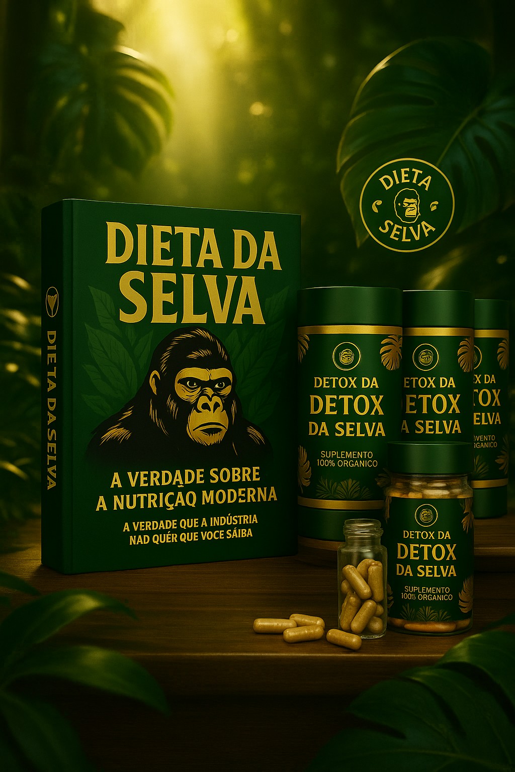 5 potes + E-book + 2 vídeo-aulas